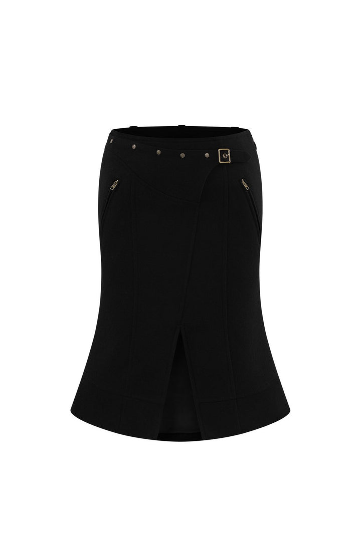 Elix Buckle Accent Skirt