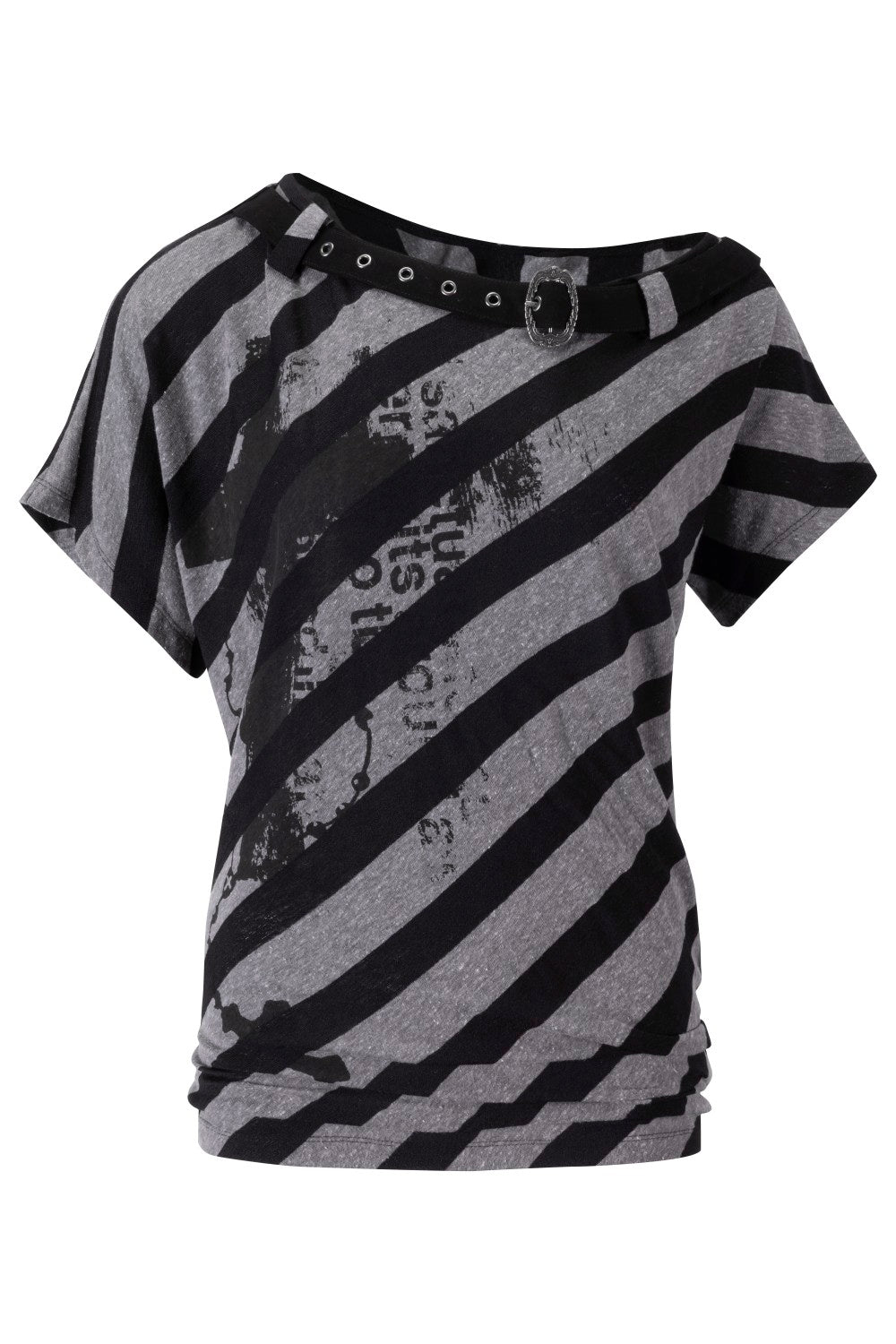 Vina Batwing Striped Shirt