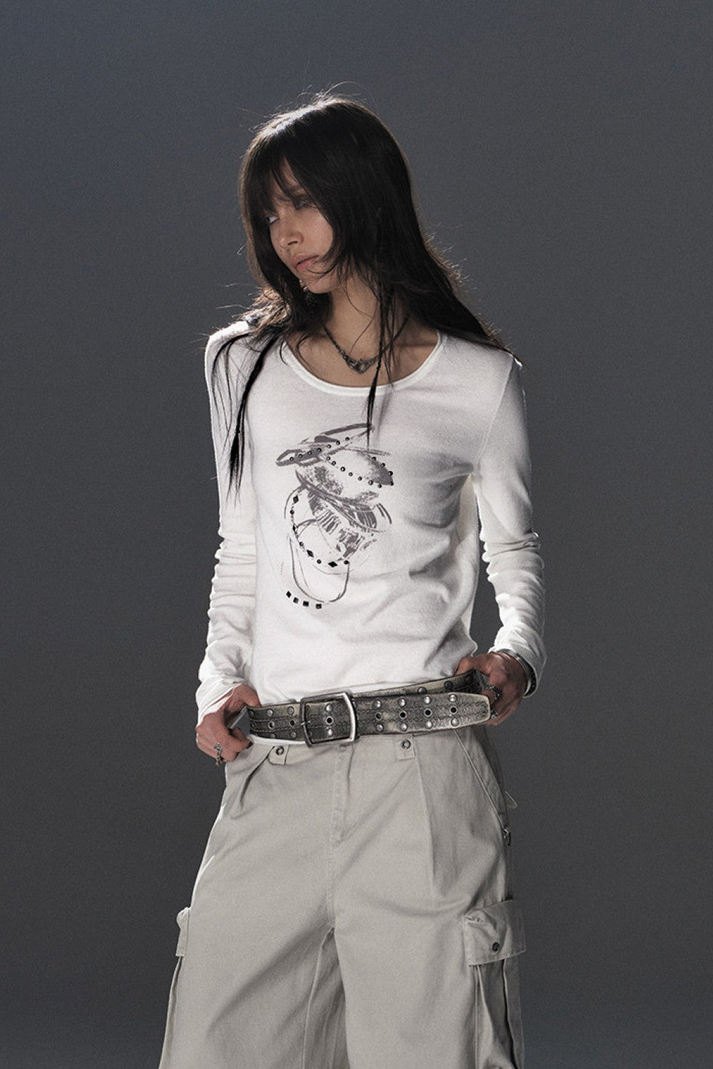 Shattered Rings Graphic Shirt