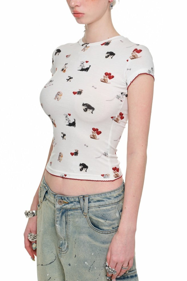 Suki Stretch Baby Tee