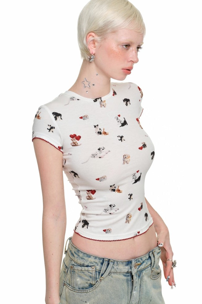 Suki Stretch Baby Tee