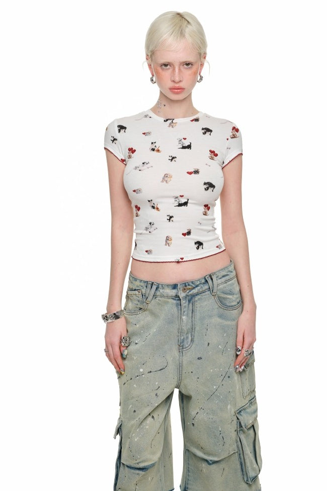 Suki Stretch Baby Tee