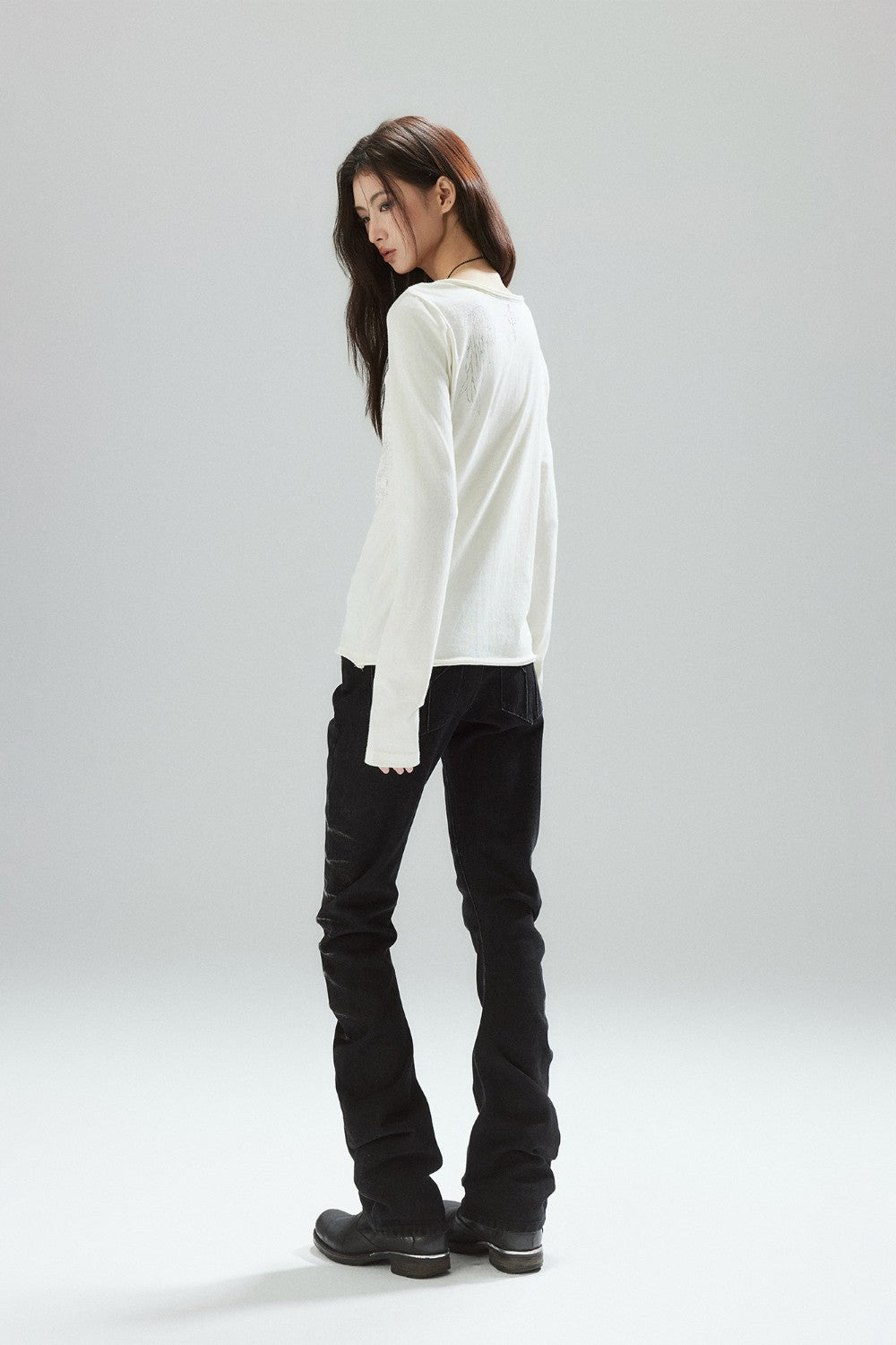 Nira Slim Ruched Jeans