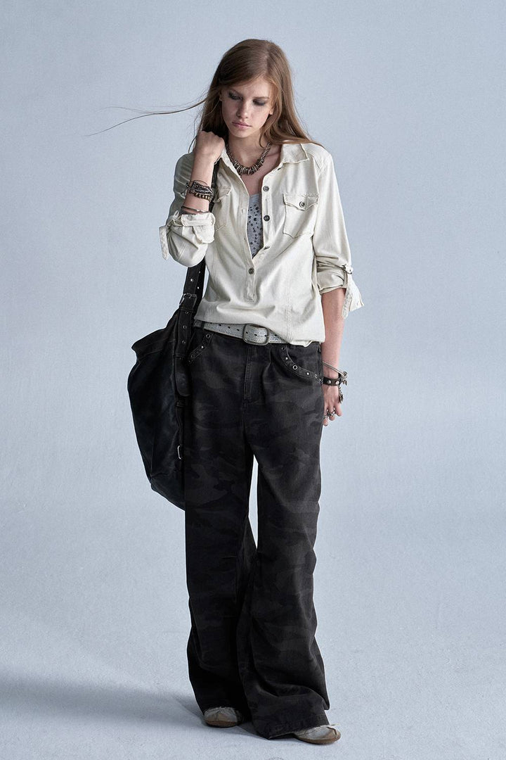 Vintage Utility Pocket Shirt