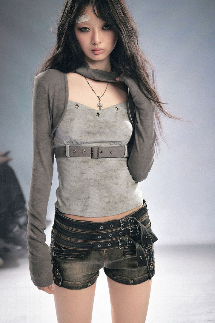 Ruby Vintage Layered Top