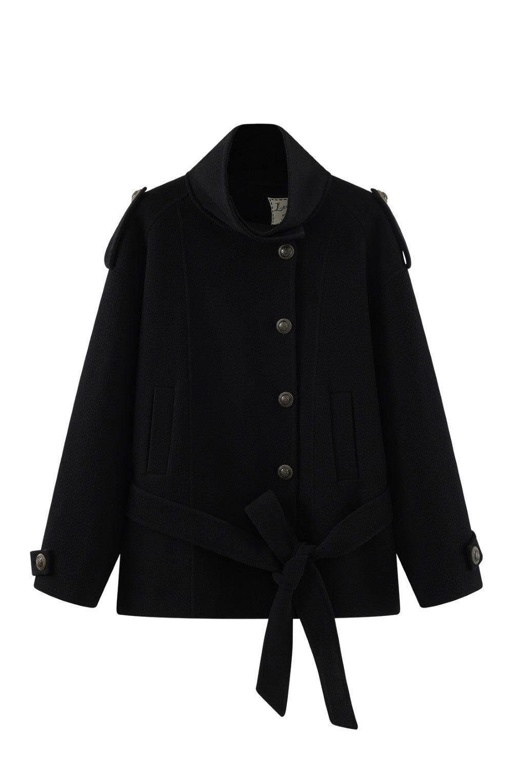 Clara Wool Belted Jacket – Pixie Rebels