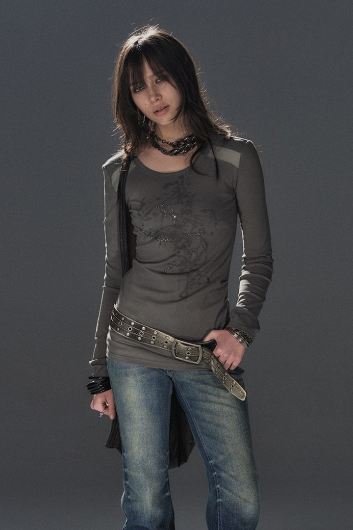 Seryn Slim Crystal Shirt