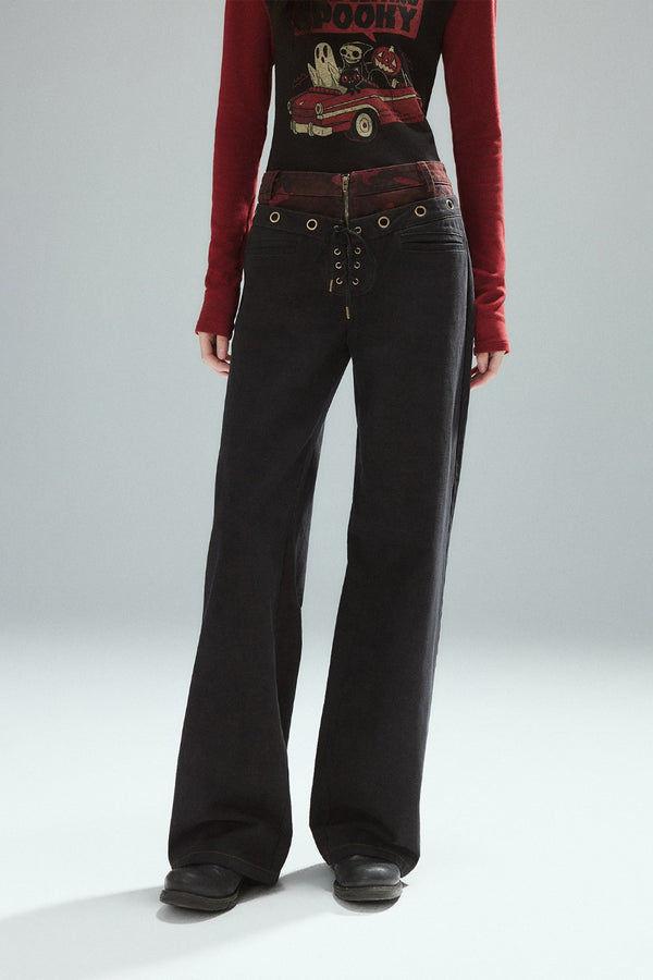 Zora Double Waist Jeans