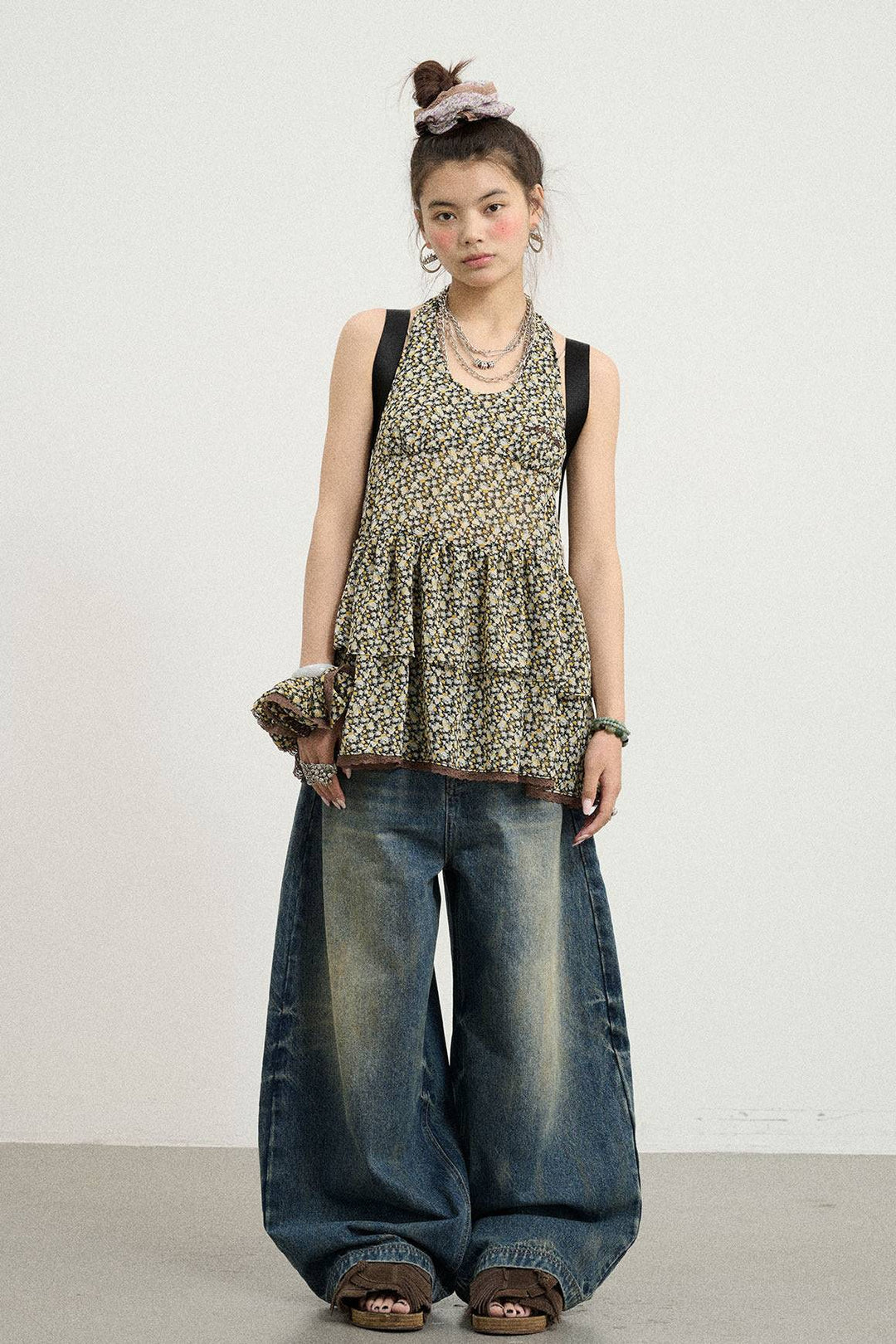 Blush Layer Halter Top