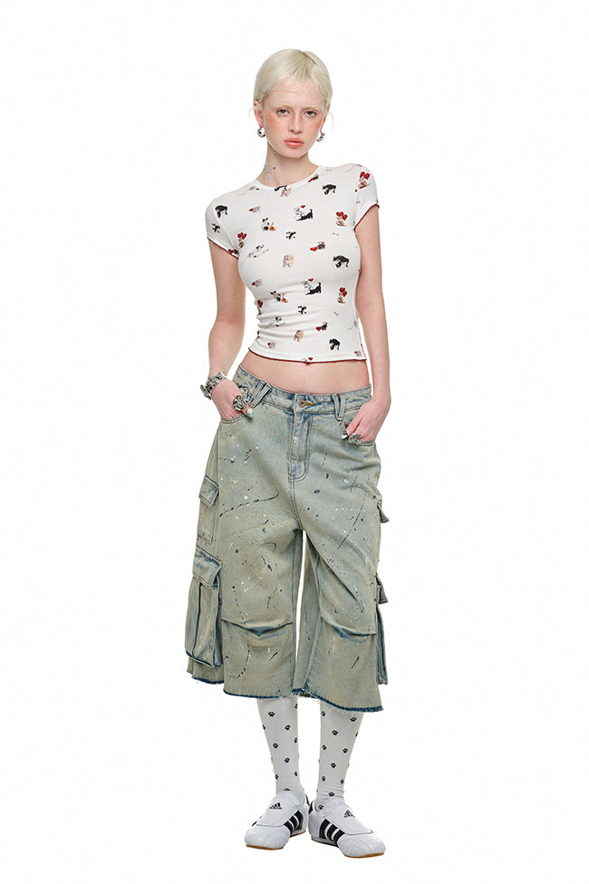 Suki Stretch Baby Tee