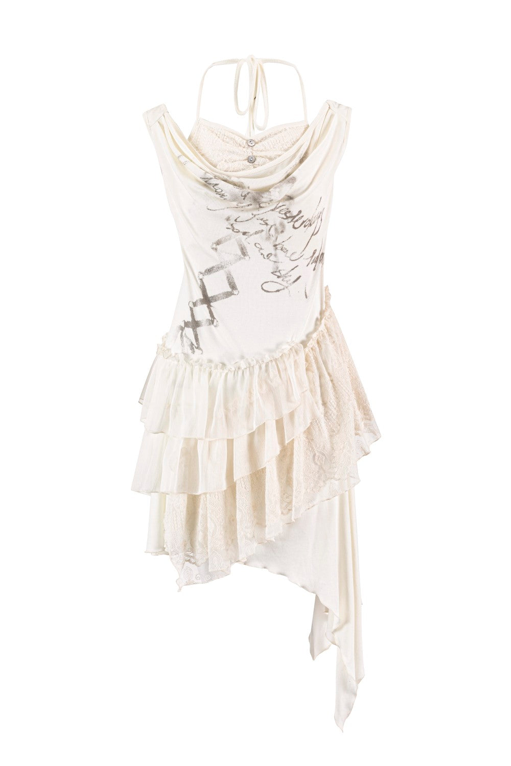 Suki Lace Ruffle Dress