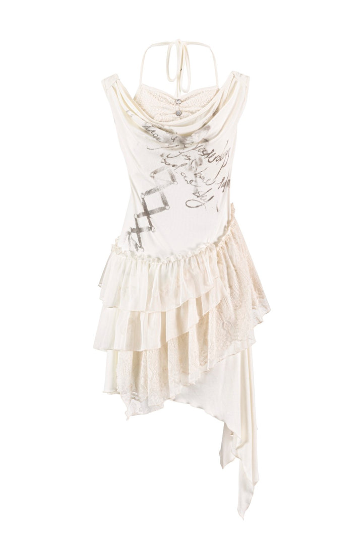 Suki Lace Ruffle Dress