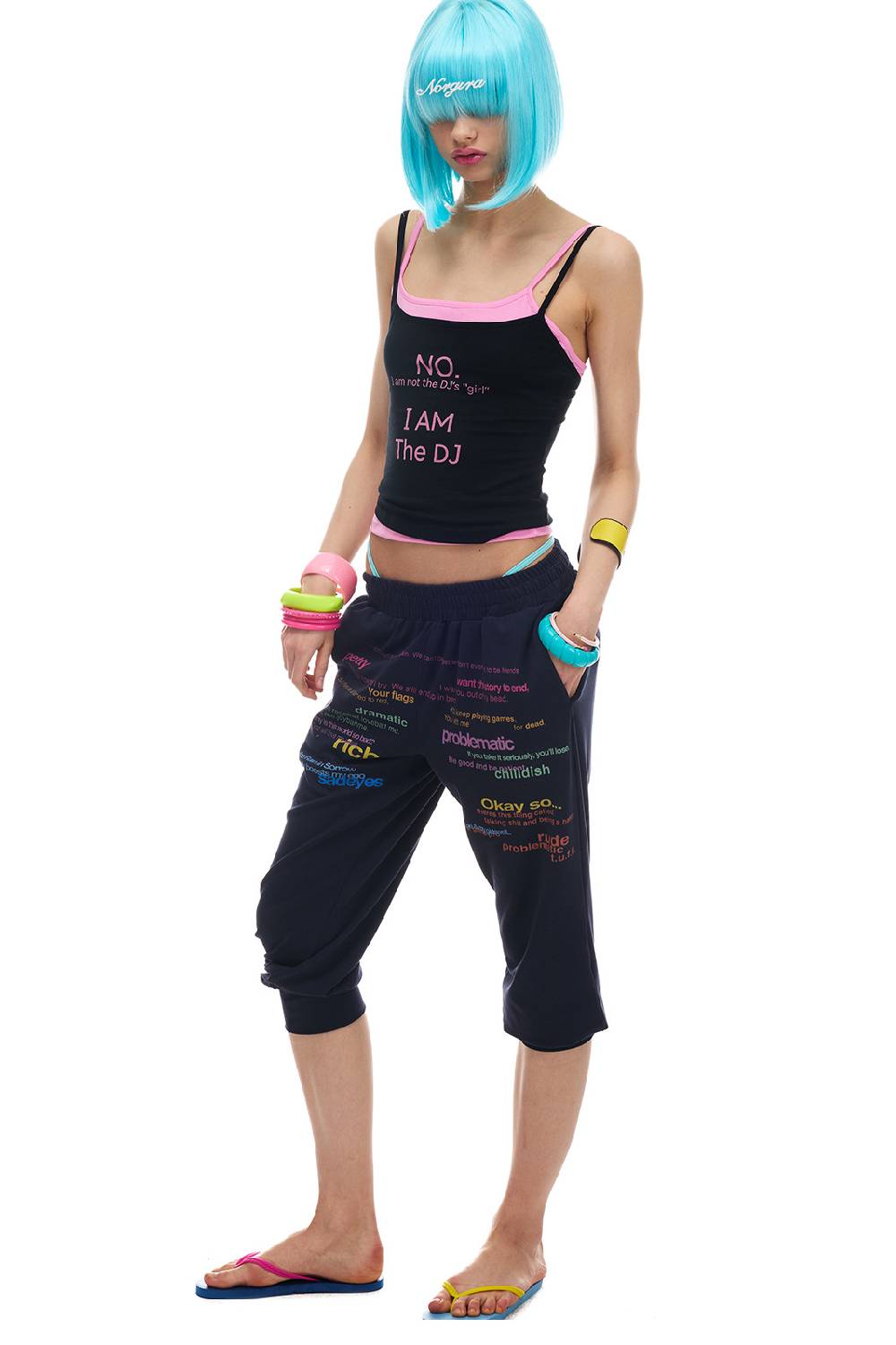 Layered Graphic Tank Top