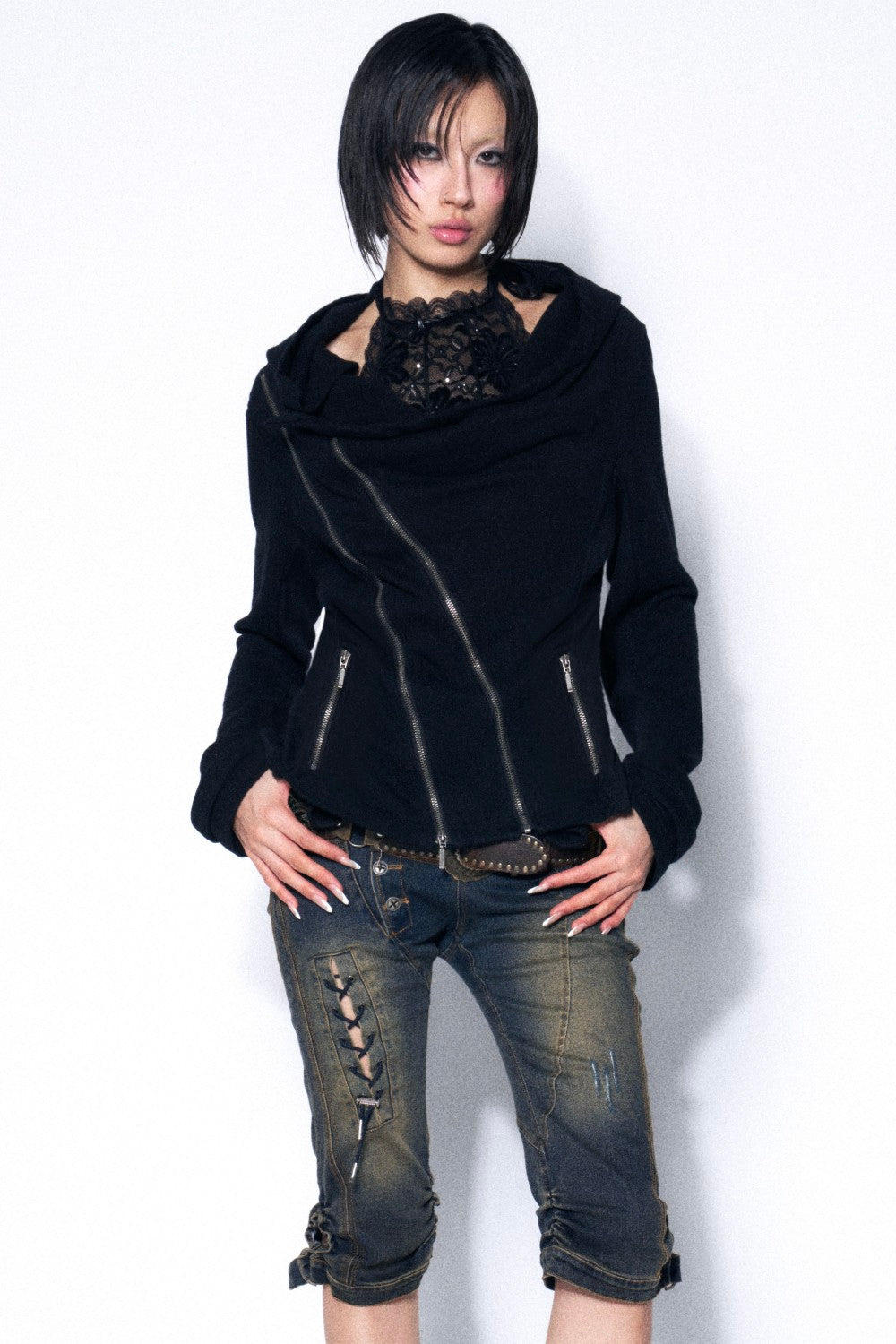 Kade Asymmetric Zip Jacket