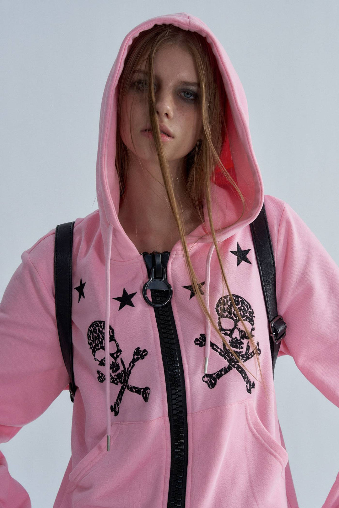 Deadstar Skull Zip Hoodie