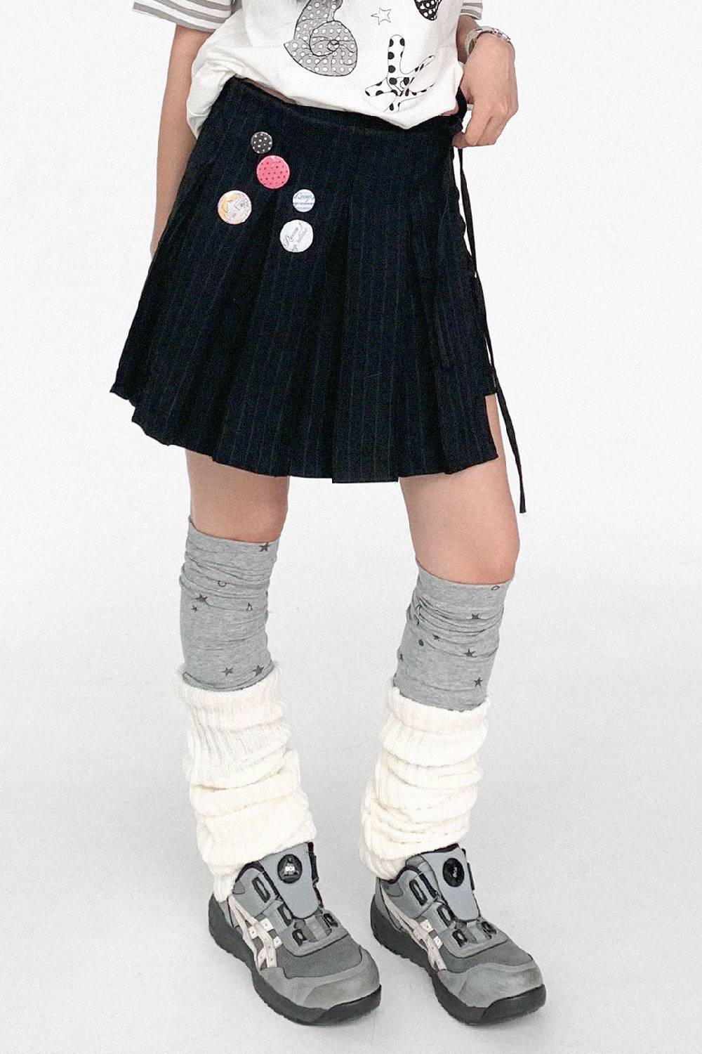 Star Print Leg Sleeves