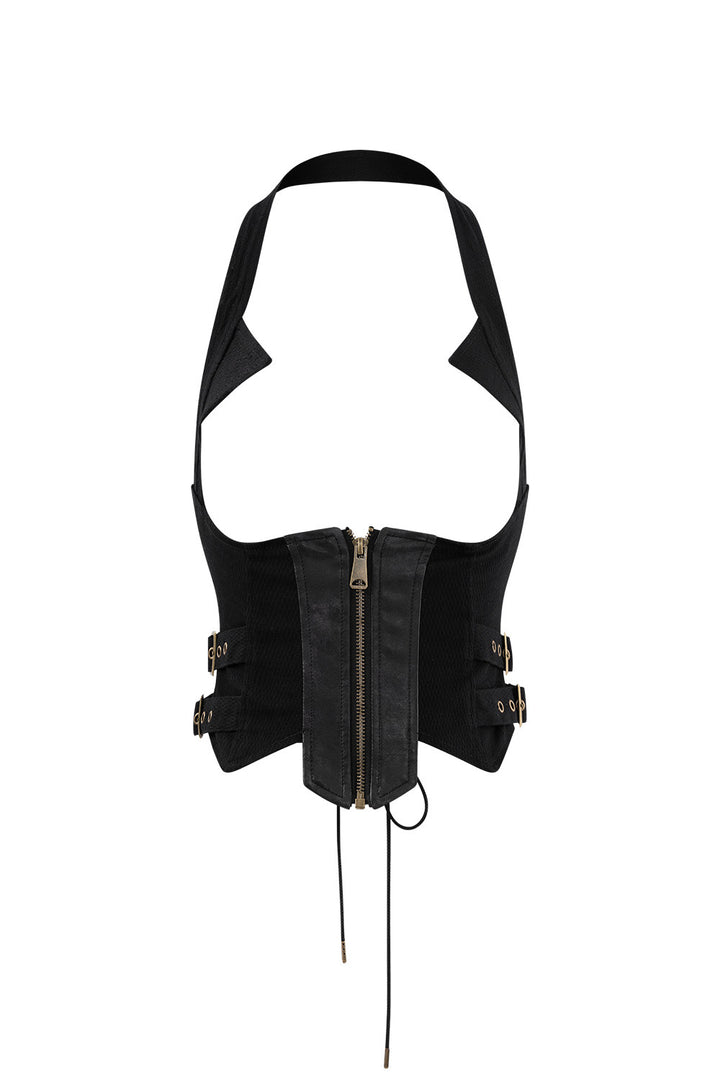 Corset Lace Harness Vest