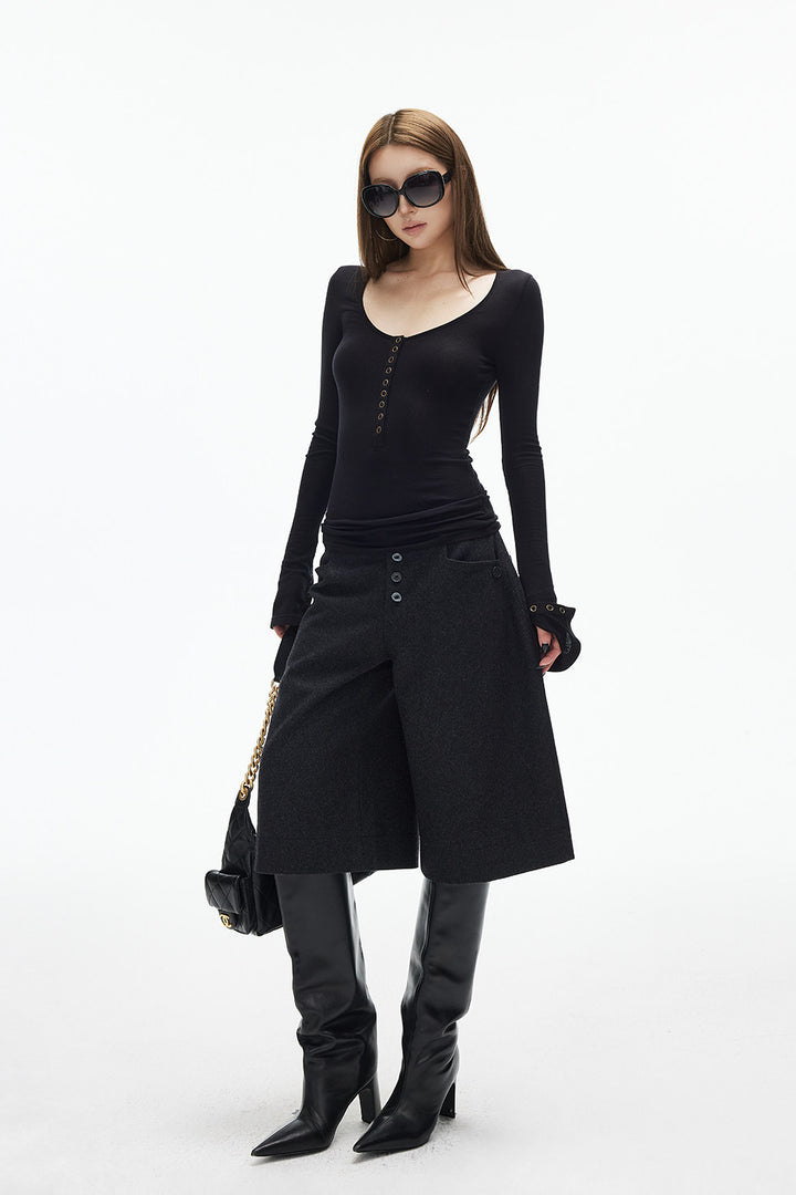 Vintage Aria U-Neck Top