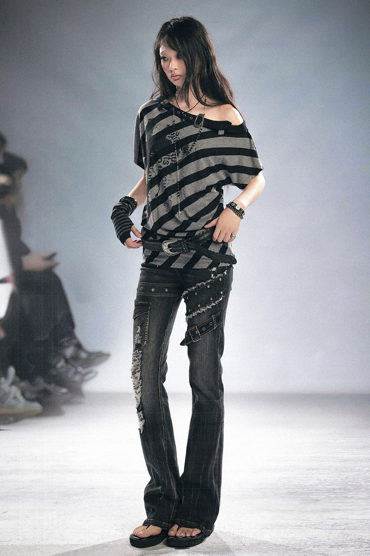 Roxy Grunge Flare Jeans