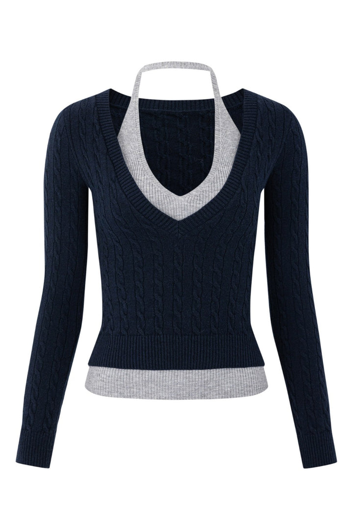 Mila Layered Knit Sweater