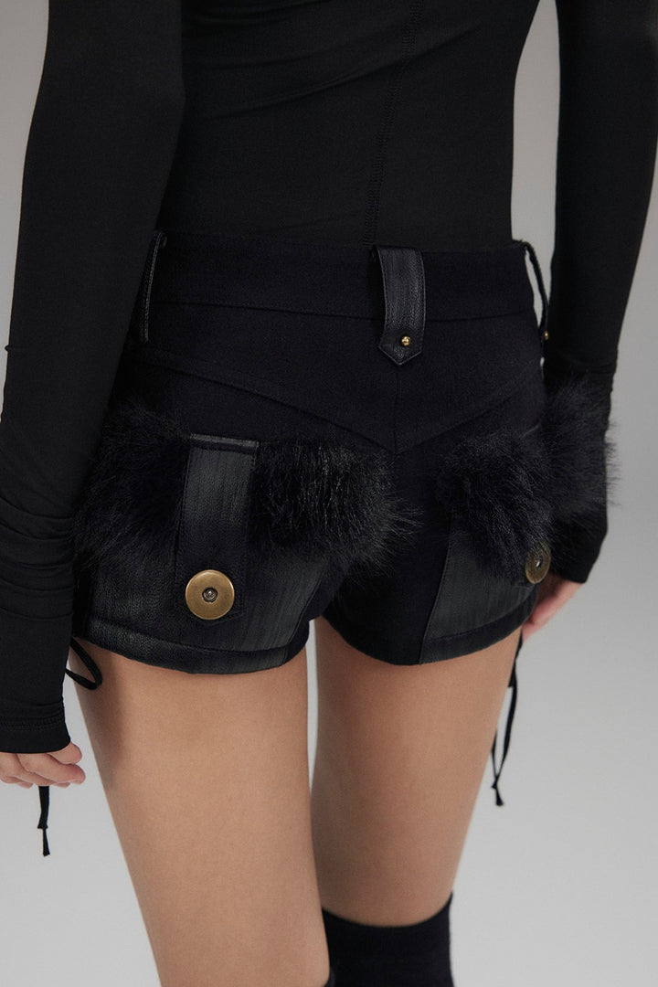 Lara Lace-Up Trim Shorts