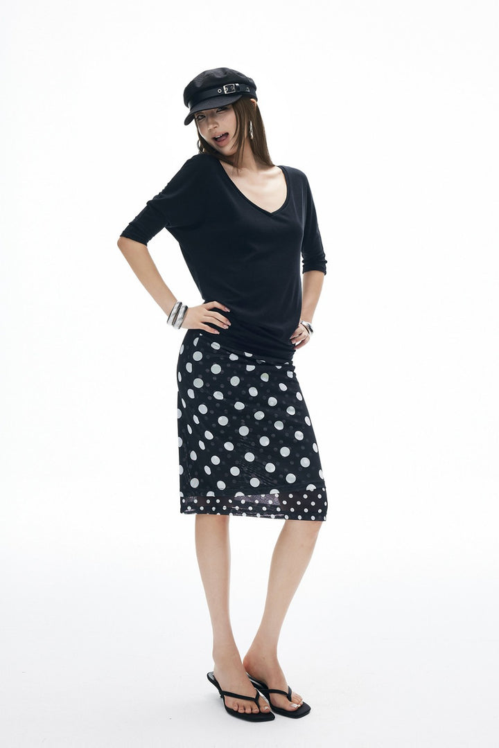 Harper Off-Shoulder Chic Shirt