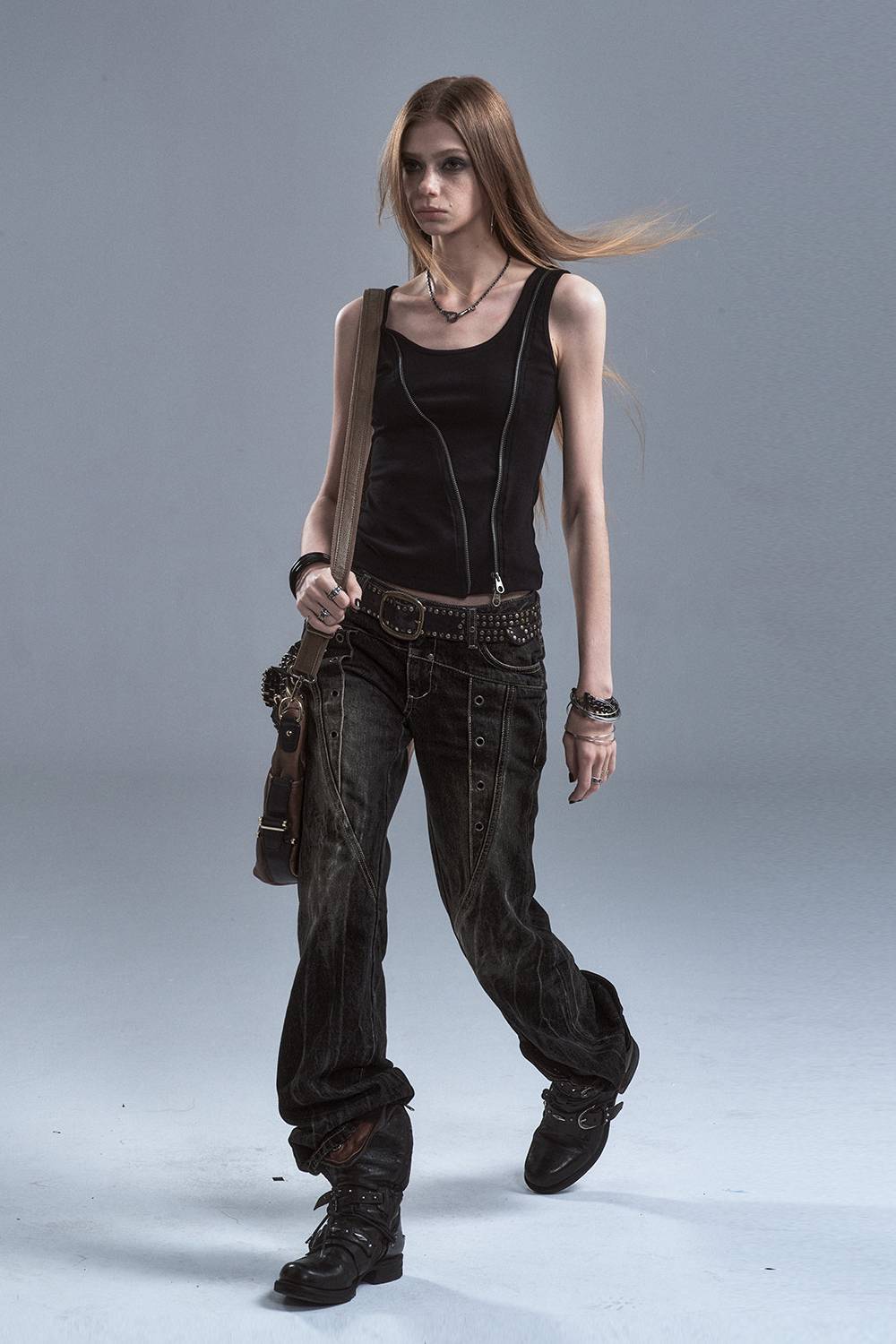 Low Rise Flare Jeans