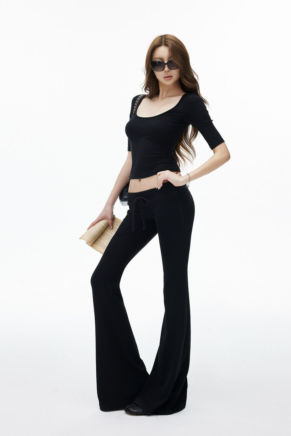 Zoe Ribbed Lounge Top