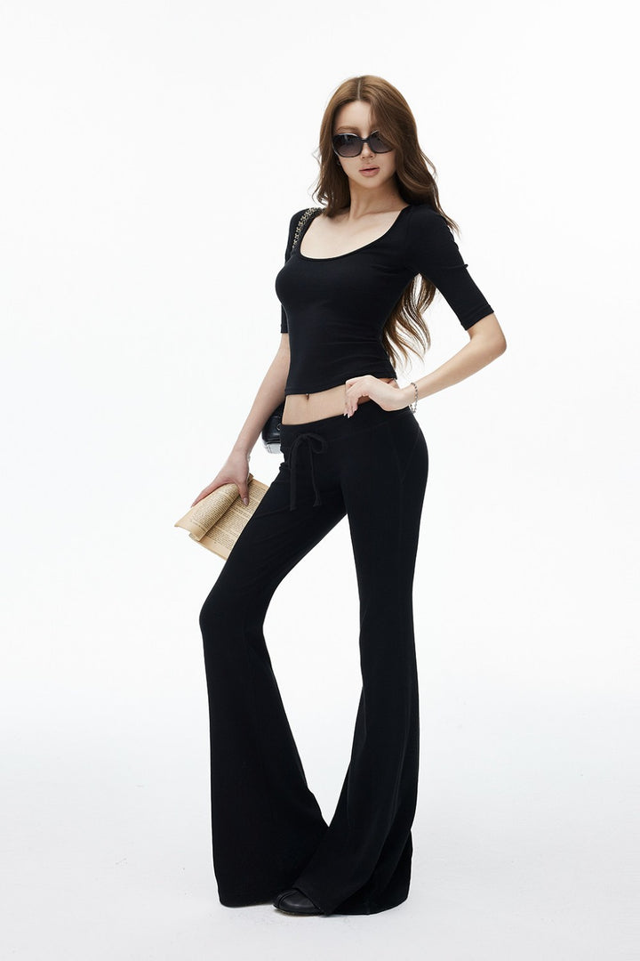 Zoe Ribbed Lounge Top