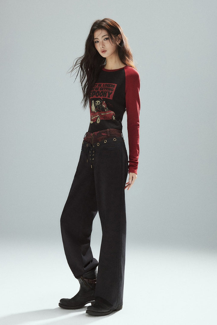 Zora Double Waist Jeans