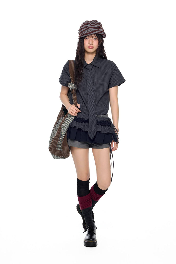 Short Sleeve Check Shirt