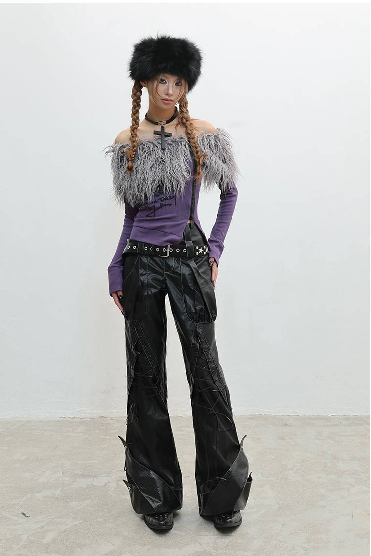 Soft Faux Fur Top