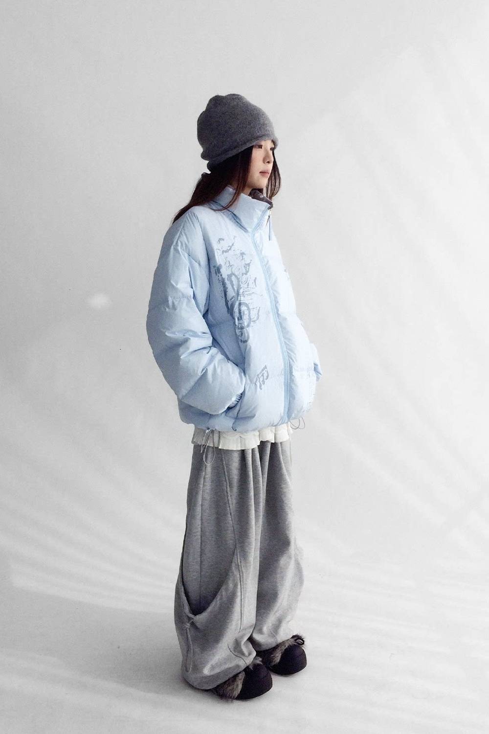 Reversible Down Puffer Jacket