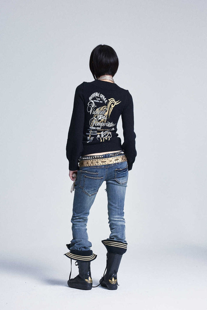 Violent Temper Knit Sweater