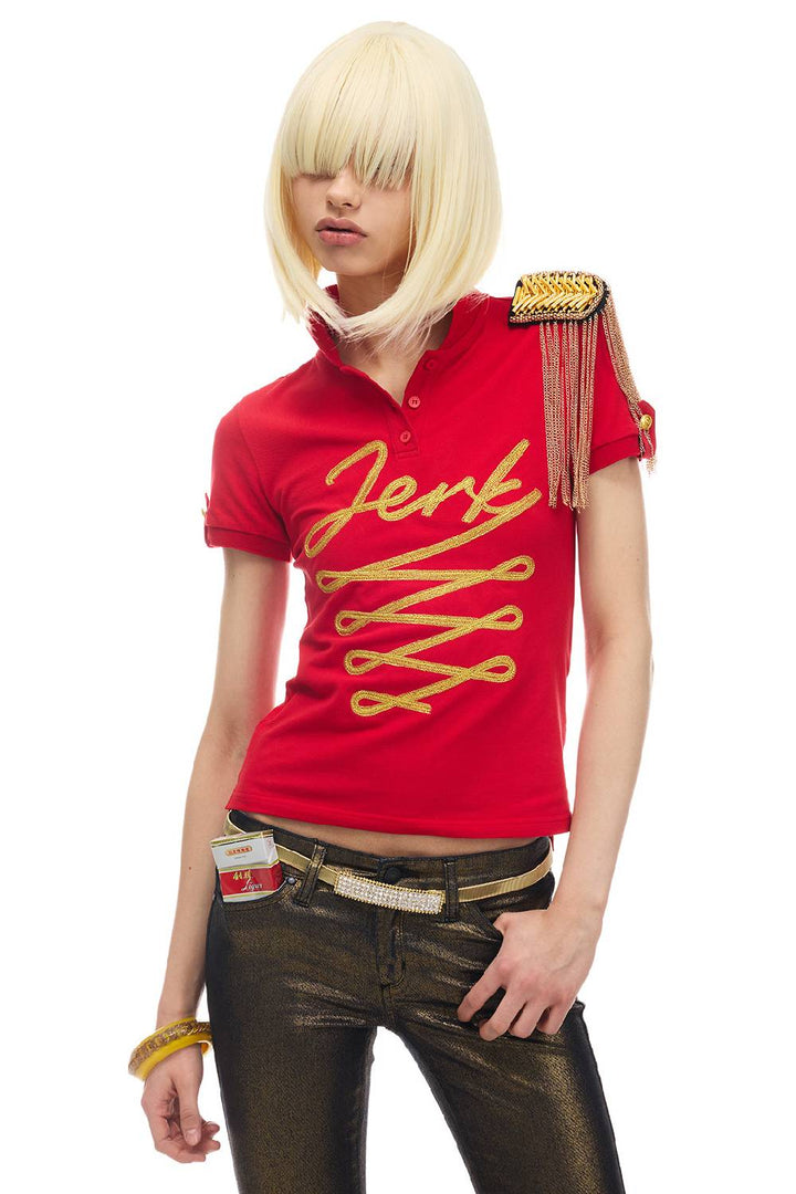 Classic Slim Embroidered Polo