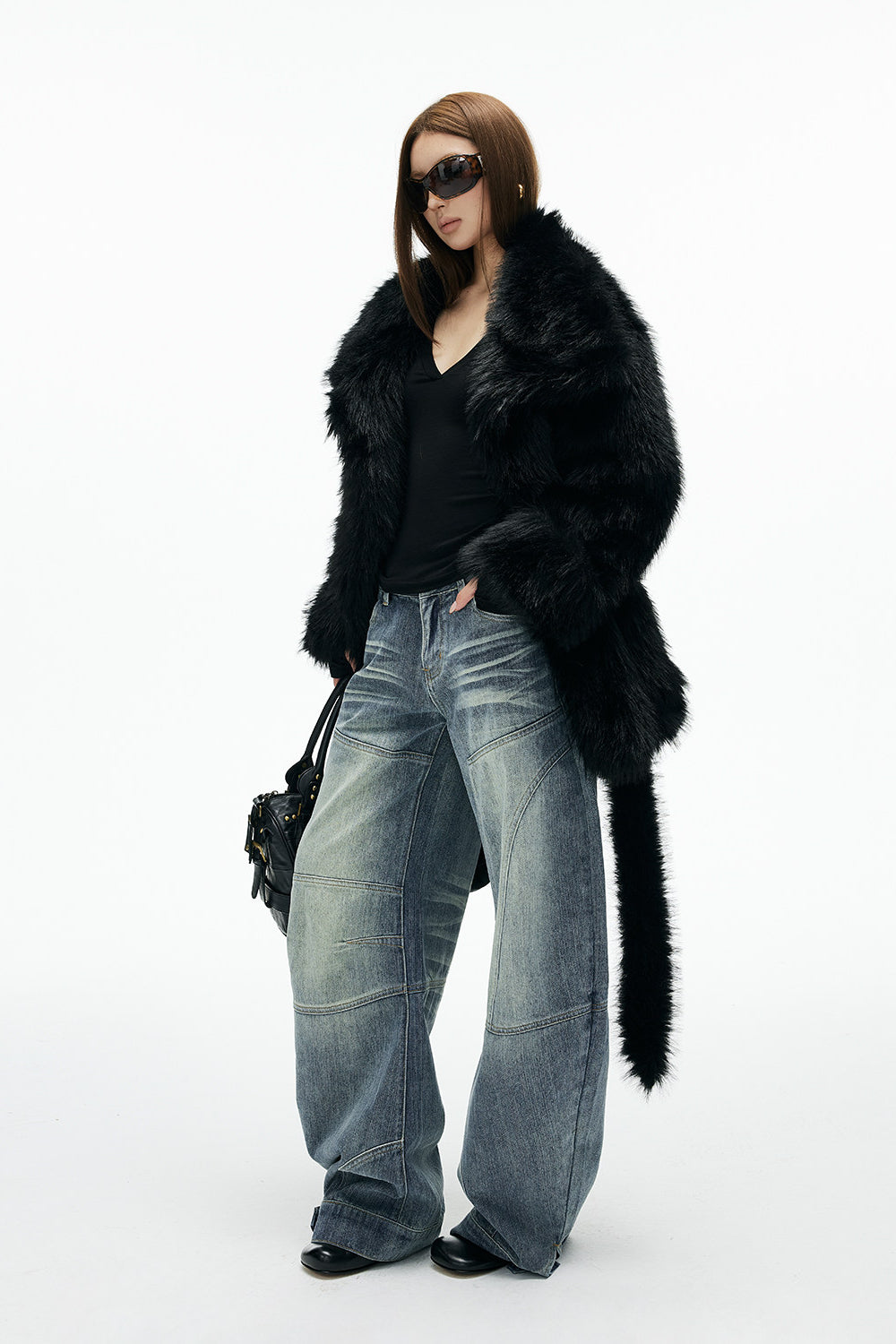 Nadia Faux Fur Coat