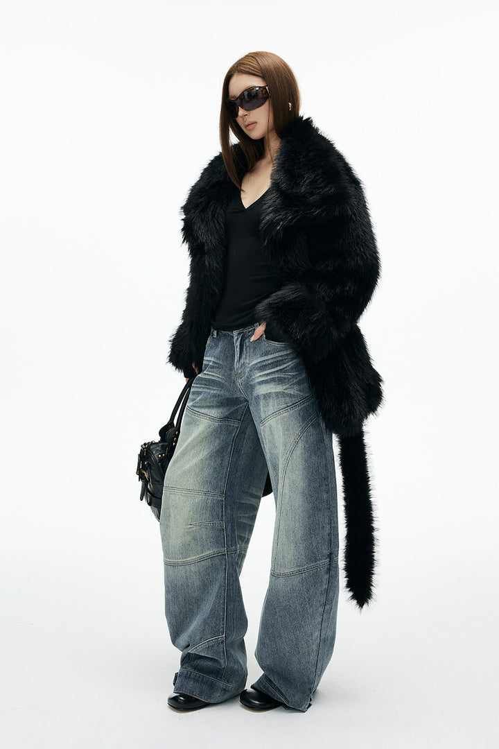 Nadia Faux Fur Coat