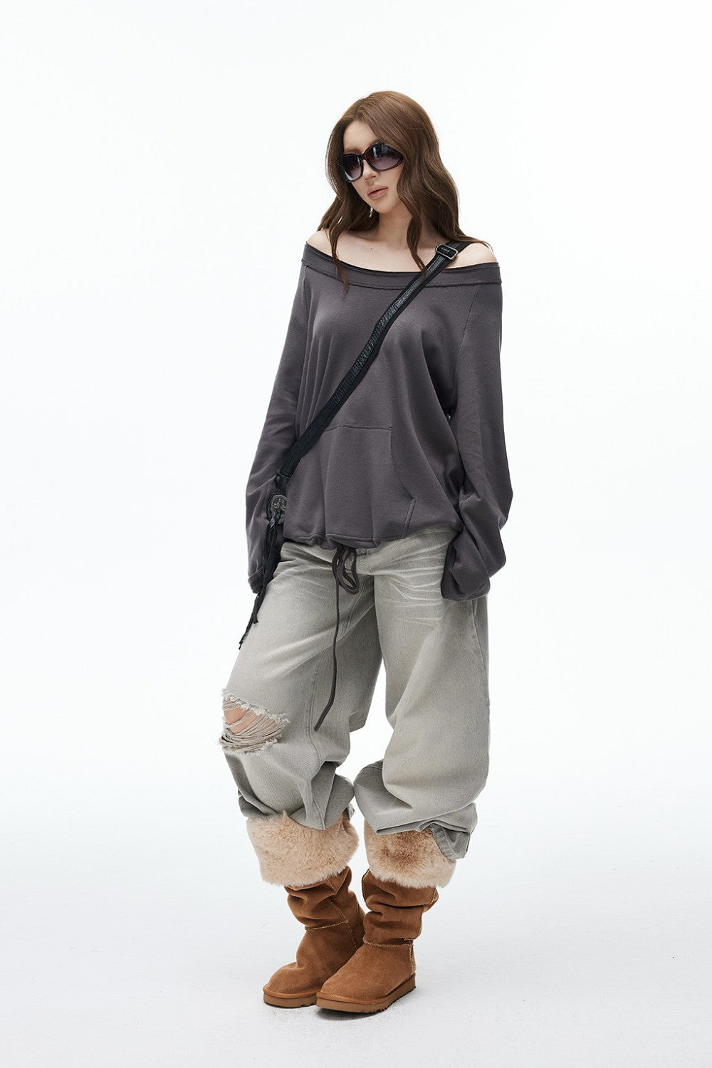 Aria Drawstring Lounge Top