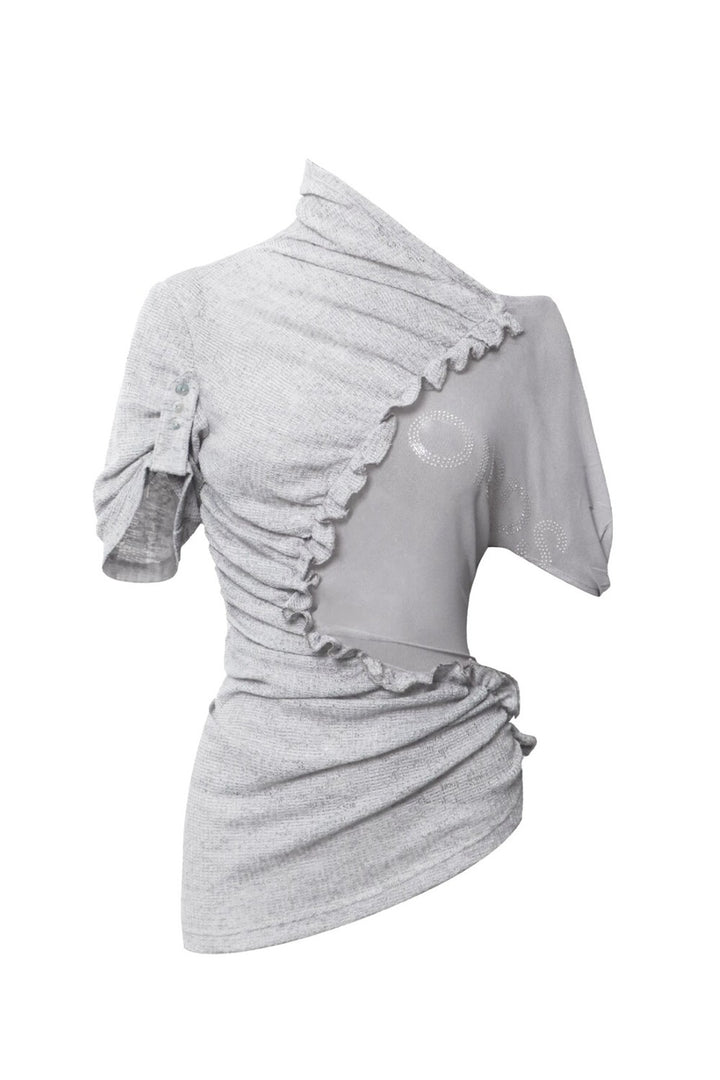 Elowen Asymmetric Ruched Top