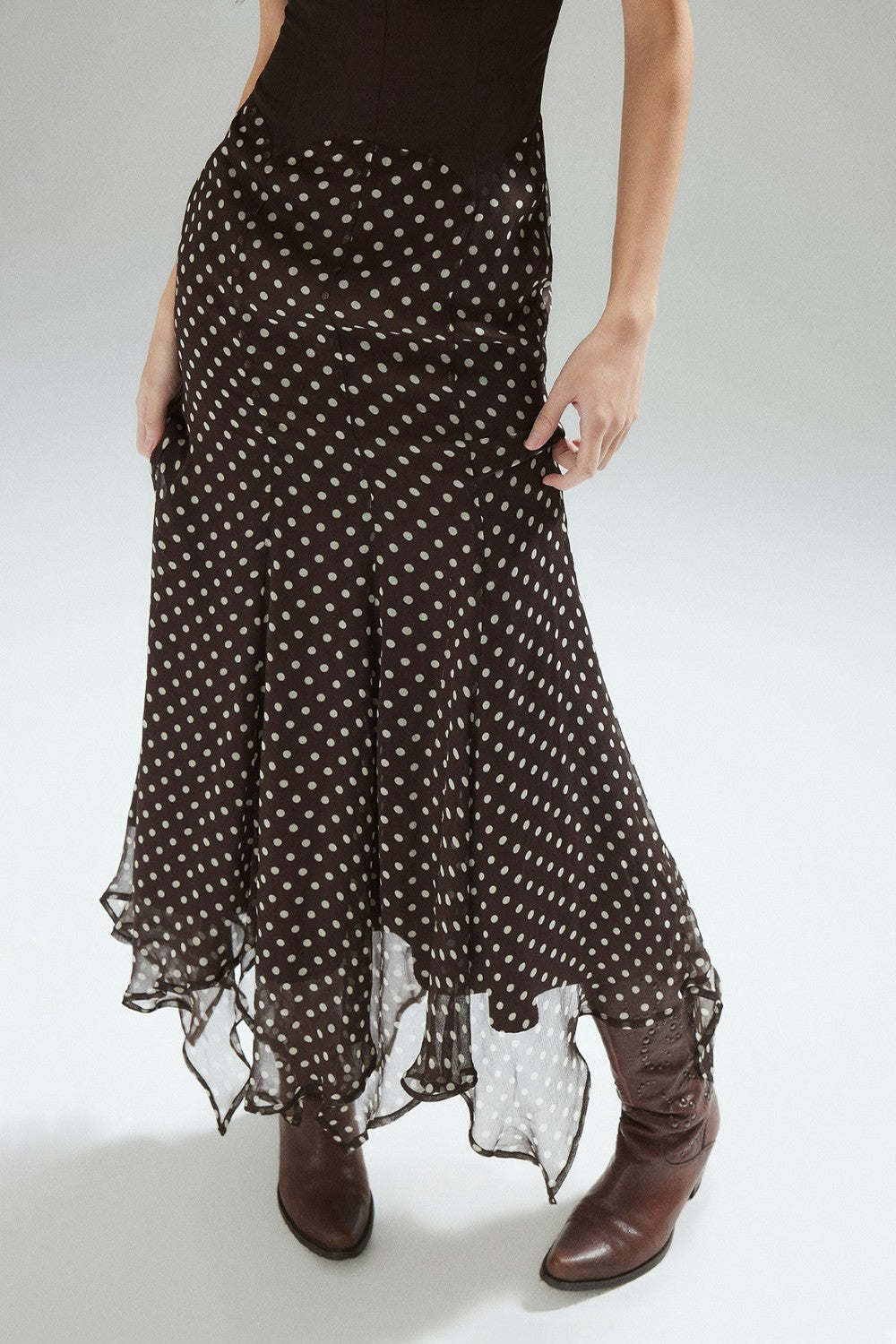 Polka Dot Slip Dress