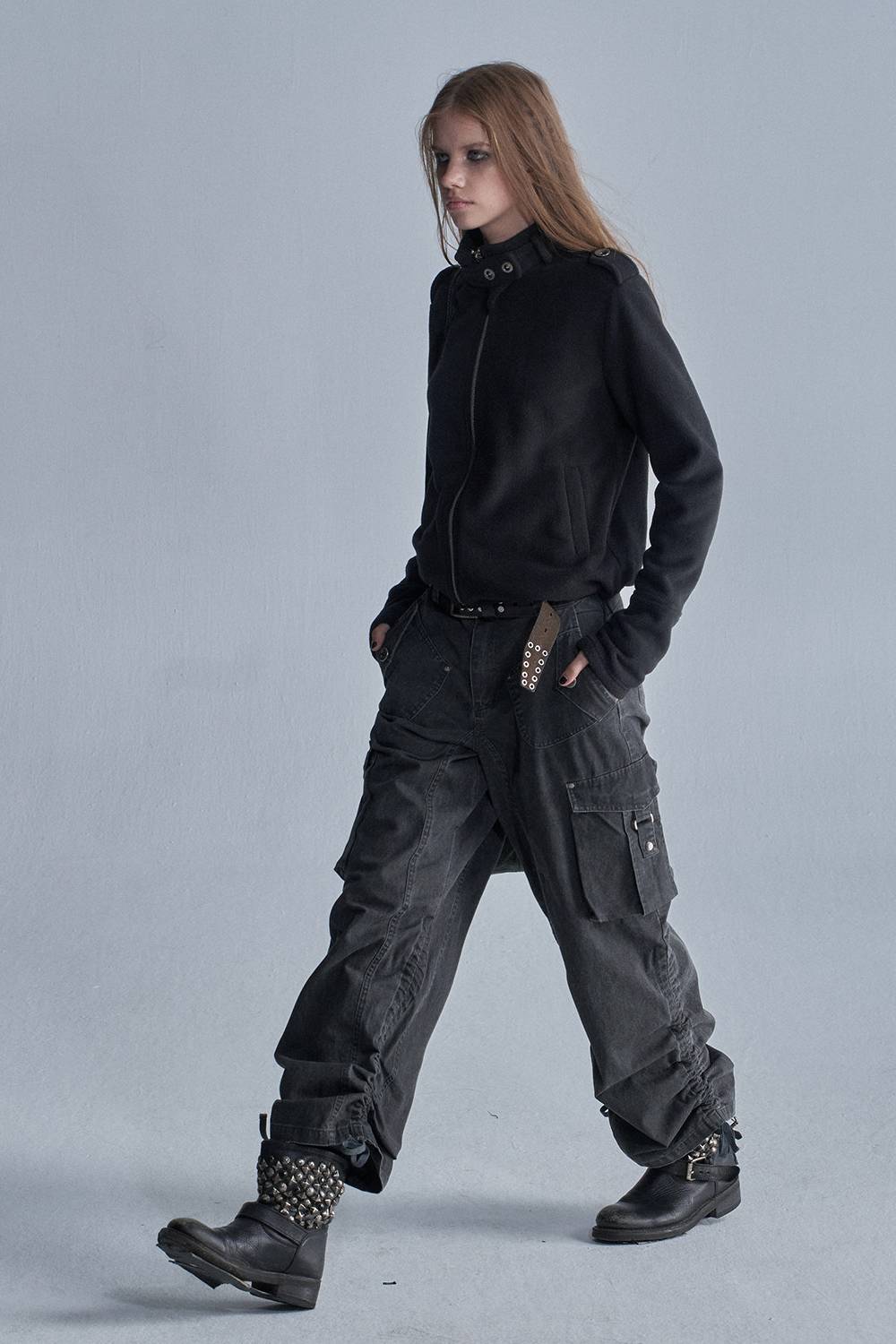 Asymmetric Fleece Jacket