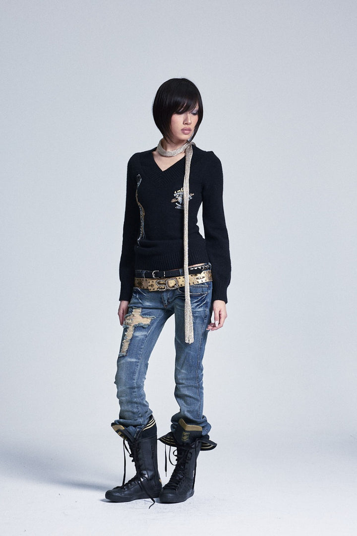 Violent Temper Knit Sweater