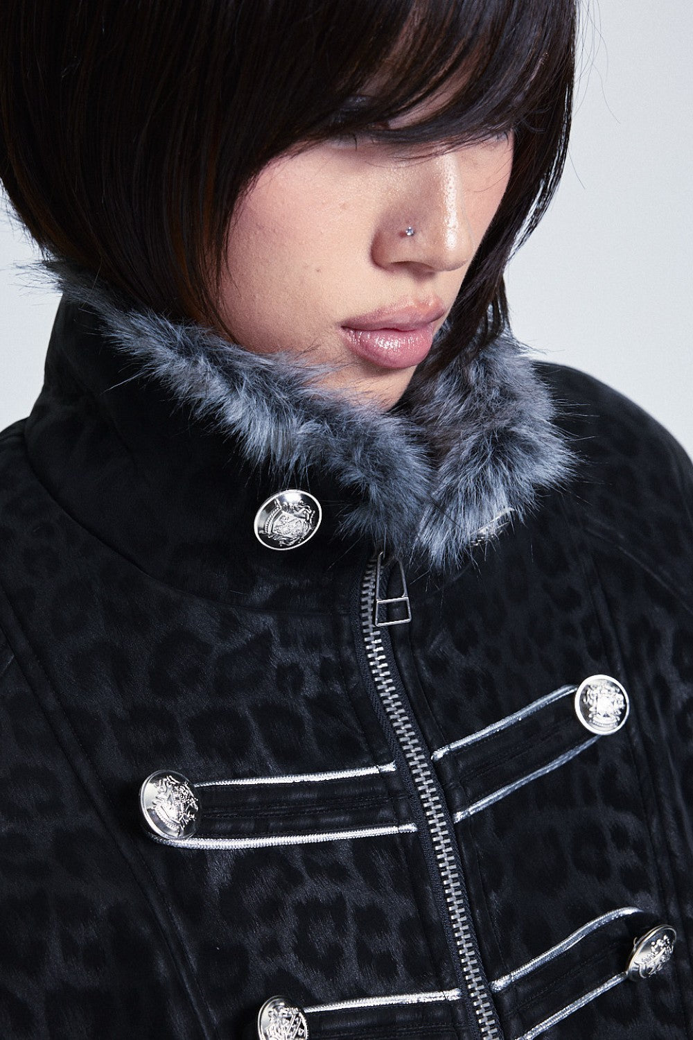 Leopard Royal Cross Jacket
