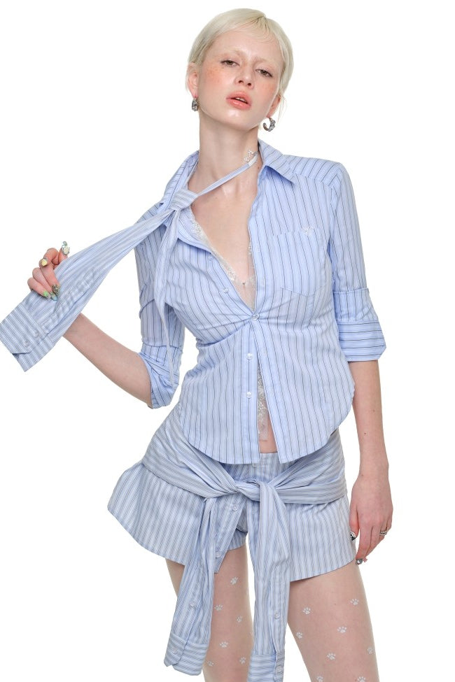 Jennie Lace Panel Blouse