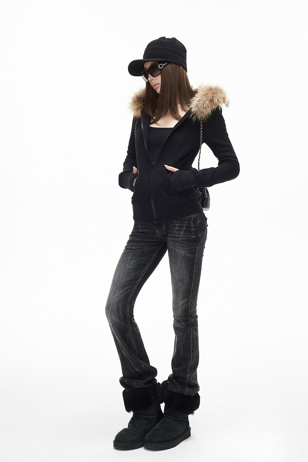 Mila Fur Trim Jacket