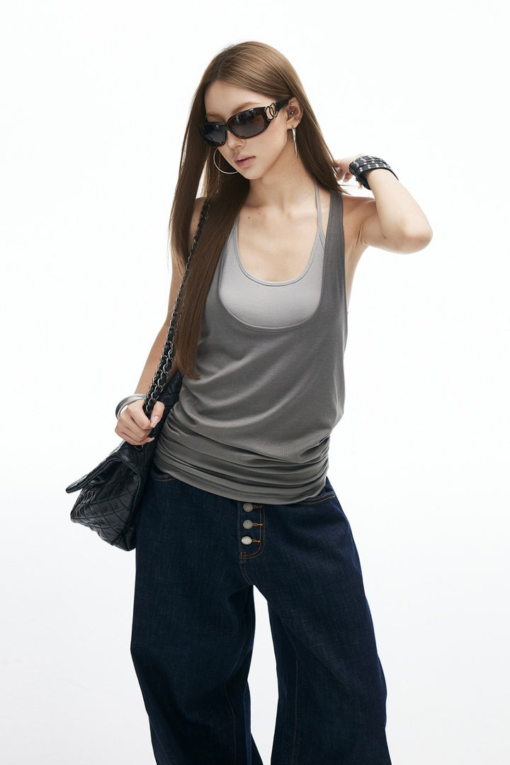 Aria Layered Sleeveless Top