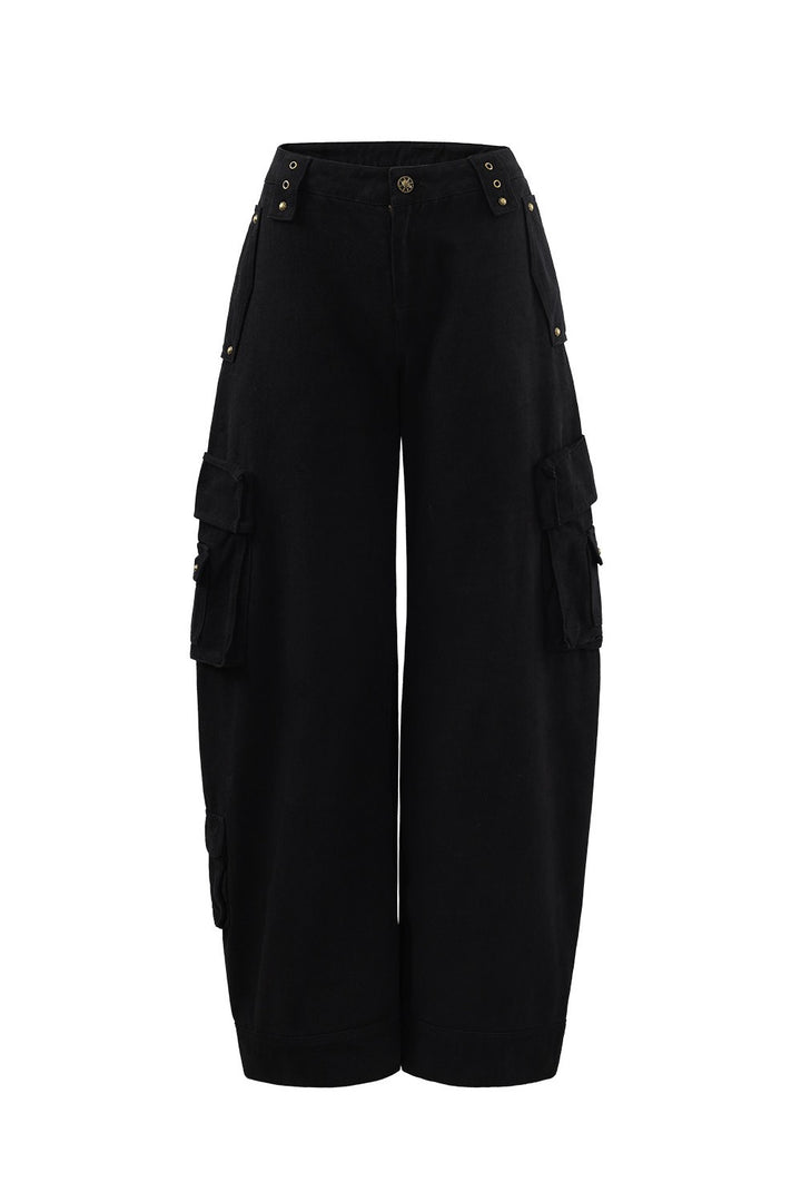 Maya Studded Cargo Jeans