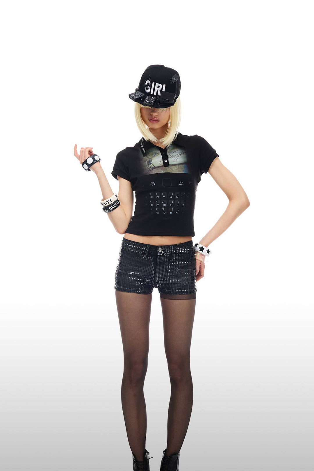 Low Rise Sequin Shorts