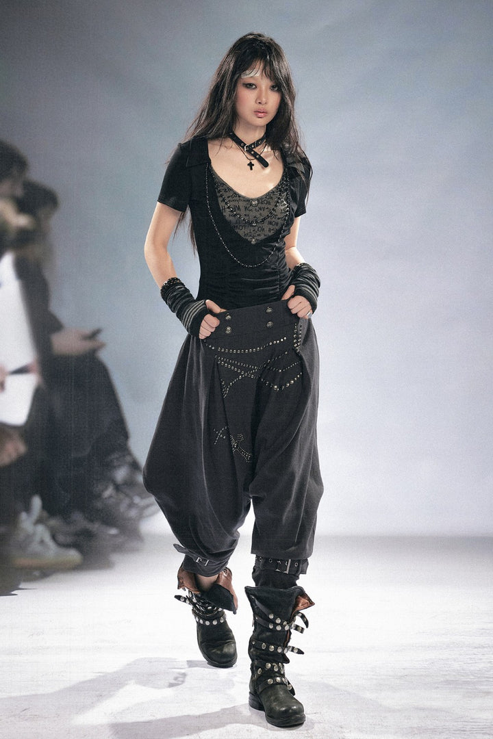 Nia Chain Layered Shirt