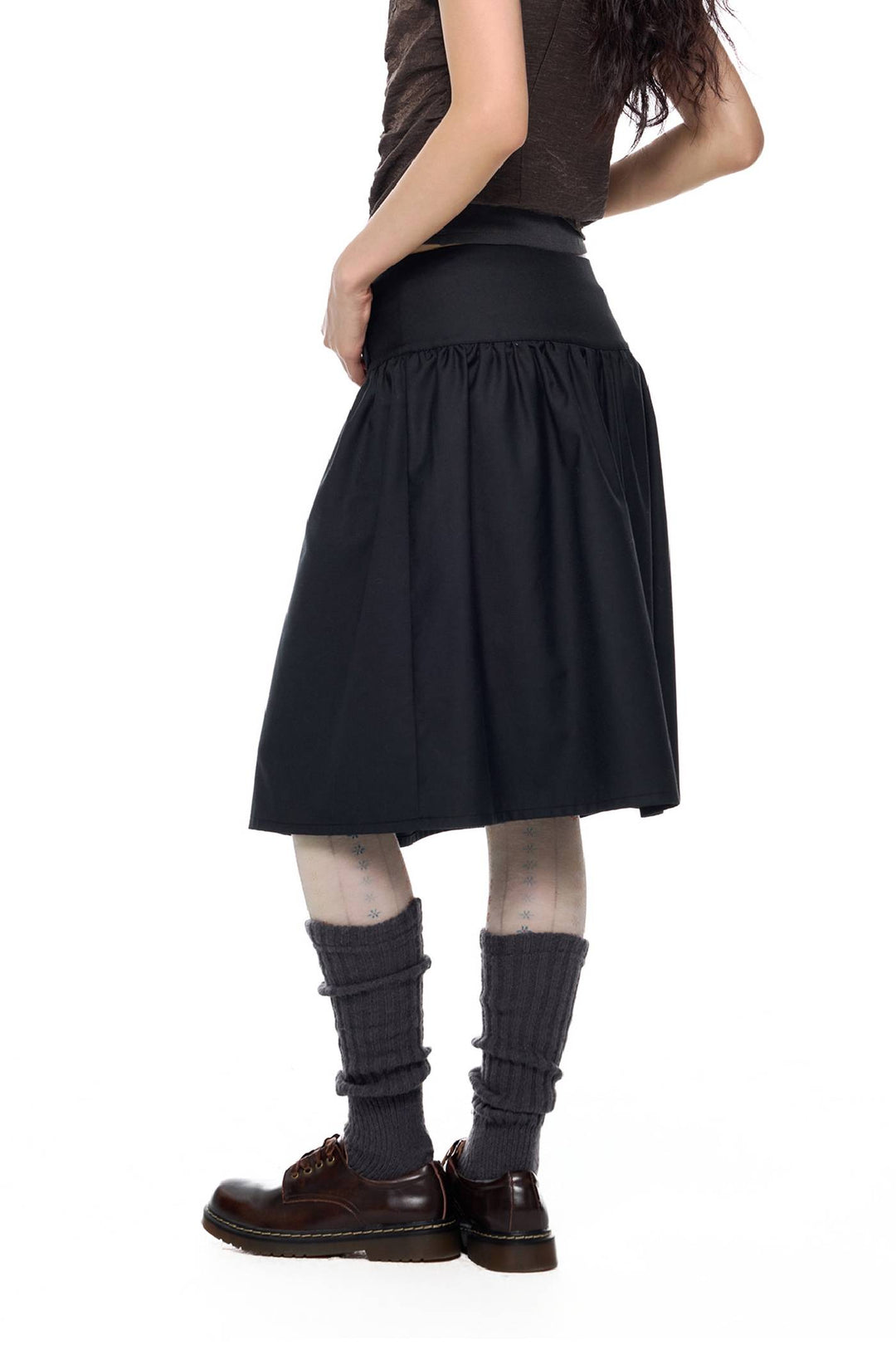 Flowy Panel Midi Skirt